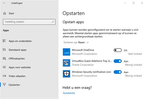 Opstartende Programma S Uitschakelen In Windows 10 En Windows 11