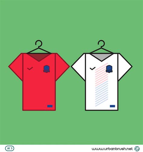 축구장에 앉아서 축구골대를 보고 있는 축구, 축구장, 축구선수, 스포츠, 운동 등과 관련된 카테고리에서 활용하기 적합한 일러스트 이미지입니다. 한국 축구 유니폼 일러스트 ai 무료다운로드 free Korean Soccer Jersey ...