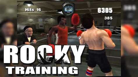 🥊🎮 Ps2 Some Rocky Balboa Training Youtube