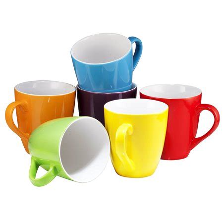 Buy porcelain coffee mugs and get the best deals at the lowest prices on ebay! Coffee Mug Set Set of 6 Large-sized 16 Ounce Ceramic ...
