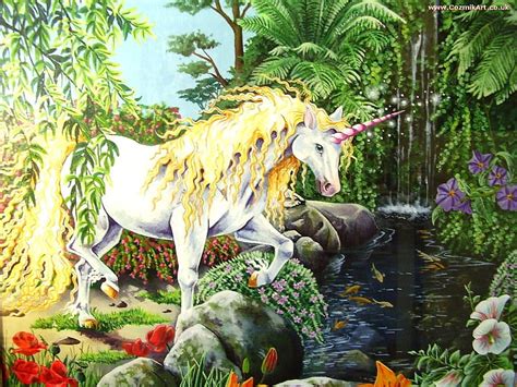 1920x1080px 1080p Free Download Unicorn In Mystic Forest Forest