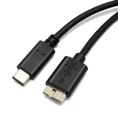Hoss Type C To External Hard Drive Cable Micro B Usb Gen To