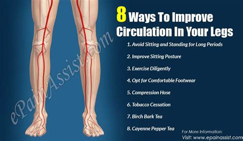 8 Ways To Improve Circulation In Your Legs
