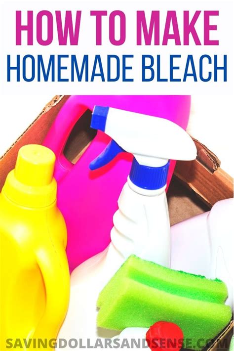 homemade bleach recipe just 3 ingredients homemade bleach homemade bleach alternative how