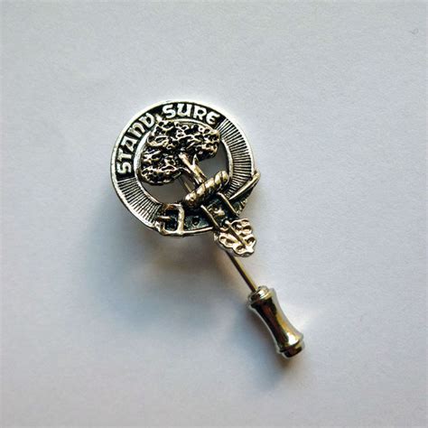 House Of Tartan Clan Badge Tie And Lapel Pin Anderson