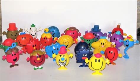 You Choose Little Miss And Mr Men Figures From Mcdonalds Pick All You
