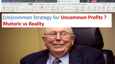 Fisher is one of the original fathers of investment theory and the founder of the renowned money management company, fisher & company. (Un)common Stocks and Uncommon Profits: Too Much Rhetoric ...