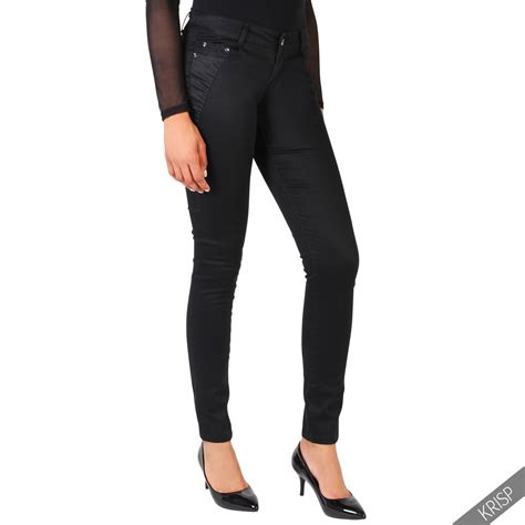 Womens Ladies Ankle Zip £10 Skinny Jeans Fitted Slim Leg Soft Denim