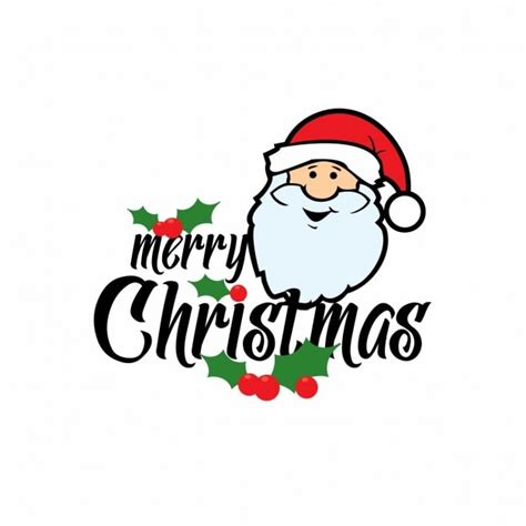 Free Vector Merry Christmas Santa Claus Card