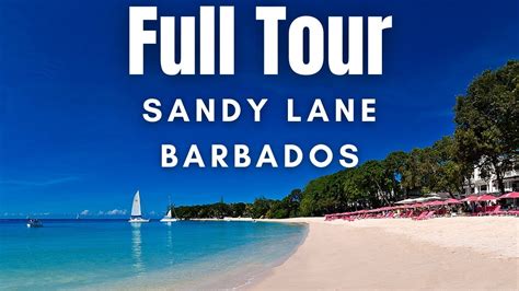 Sandy Lane Hotel Barbados Tour Check Out This Amazing Hotel And Beach Youtube