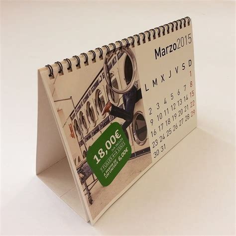 Calendarios De Sobremesa Con Espiral Personalizados Calendario