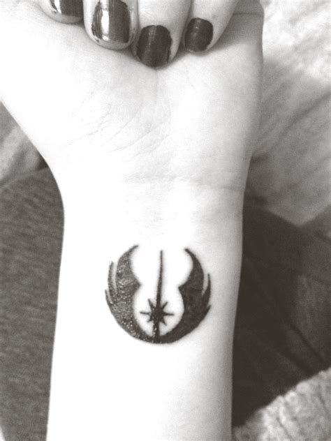 An epic space opera, star wars is about to blow your mind again with the release of the 7th part, the force awakens. I'm planning to get a tattoo of the jedi order symbol ...