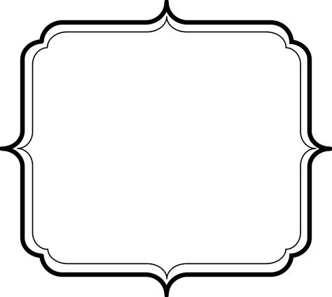 transparent bracket frame png - Clip Art Library