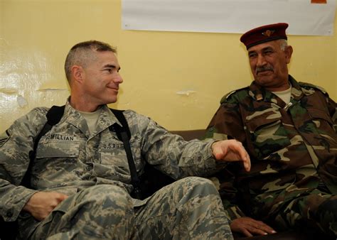 Dvids Images Airman Brings Advice Friendship To Iraqi Sergeant