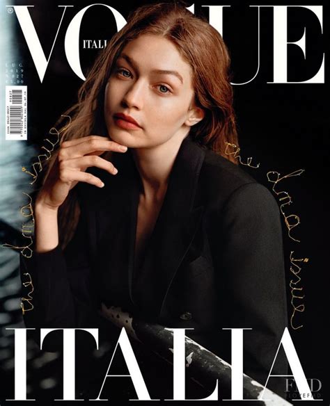 cover of vogue italy with gigi hadid july 2019 id 50097 magazines the fmd vogue covers