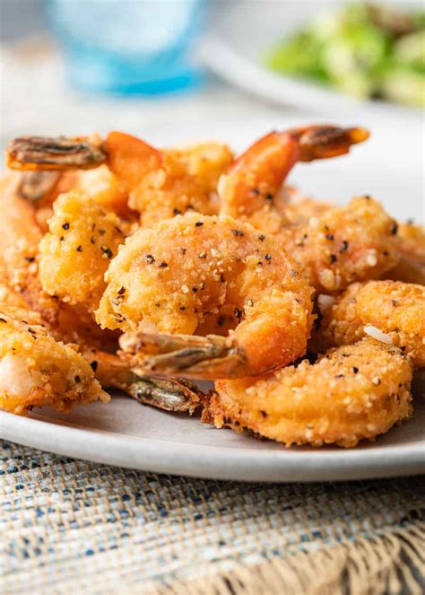Fried Shrimp Crispy Spicy Recipe Kevin Is Cooking