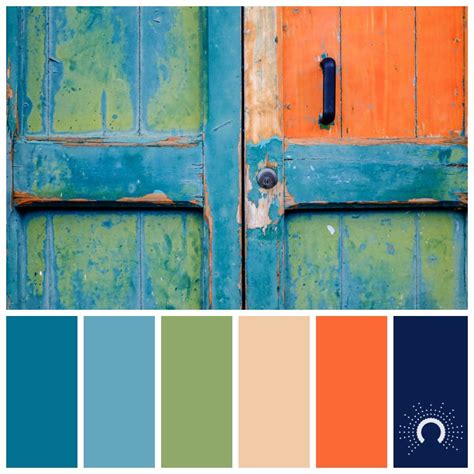 The color wheel contains warm colors (red, yellow, orange) on the left side and cool colors (blue, green, and purple) on the right. Pin by Variation Marketing on Dream Home | Orange color ...