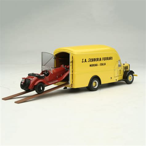 1931 Scuderia Ferrari Race Car Transporter Exoto Touch Of Modern