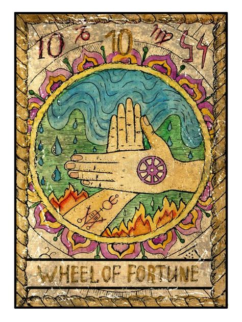 The Wheel Of Fortune Tarot Card Значения карт таро Карты таро Таро