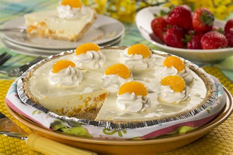Our most trusted easy desserts with heavy whipping cream recipes. Sunny Party Pie | MrFood.com