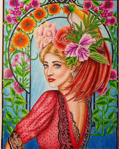 Wondrous Women Coloring Book By Marty Noble Creative Haven Coloring