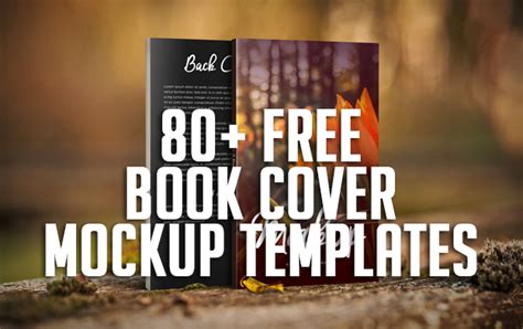 book cover mockup templates graphic design resources