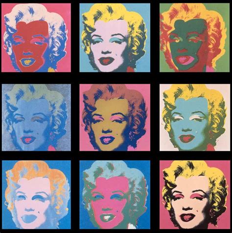 Marilyn Monroe Pop Art Andy Warhol Marilyn Warhol Art Andy Warhol Art