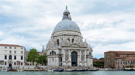 Basilica Di Santa Maria Della Salute A Famous Church In Venice