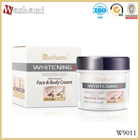 Washami 100 Natural Best Skin Whitening Cream For Face And Body China