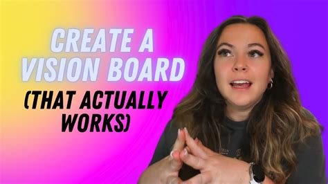 How To Create A Vision Board That Actually Works Goal Setting For