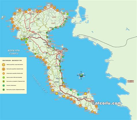 Corfu Map Corfu Corfu Map Amazing Maps Gambaran