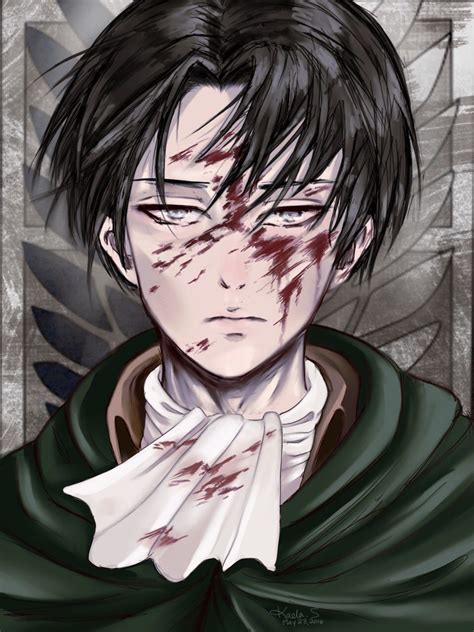 Unique captain levi posters designed and sold by artists. Levi Ackerman … | Anime sanatı, Poster tasarımları, Anime