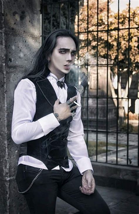 GOTHIC | Goth guys, Goth male, Guys prom outfit