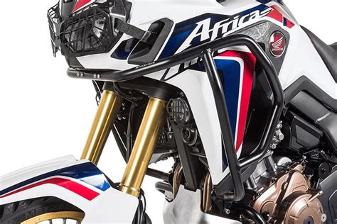 У хонды 4 победы в дакаре. Sturzbügel Edelstahl schwarz, für Honda CRF1000L Africa ...