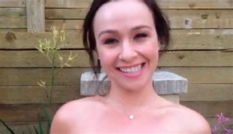 Danielle Harris Takes Als Ice Bucket Challenge Totally Naked Halloween Daily News