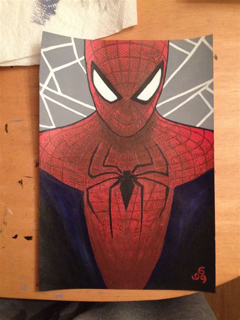 Spiderman Painting Ideas 20 Cool Spiderman Drawings Yunahasnipico