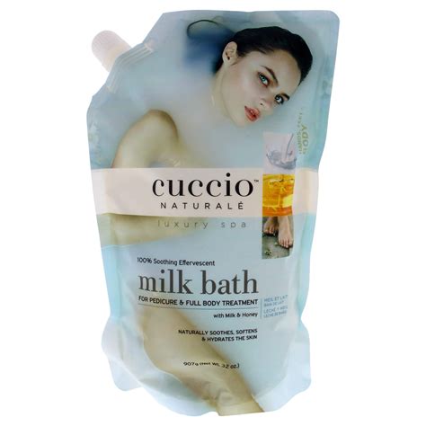 Cuccio Naturale Milk Bath Main Pedi Soothing Effervescent Soak