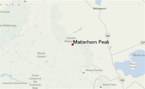 Matterhorn Peak Mountain Information