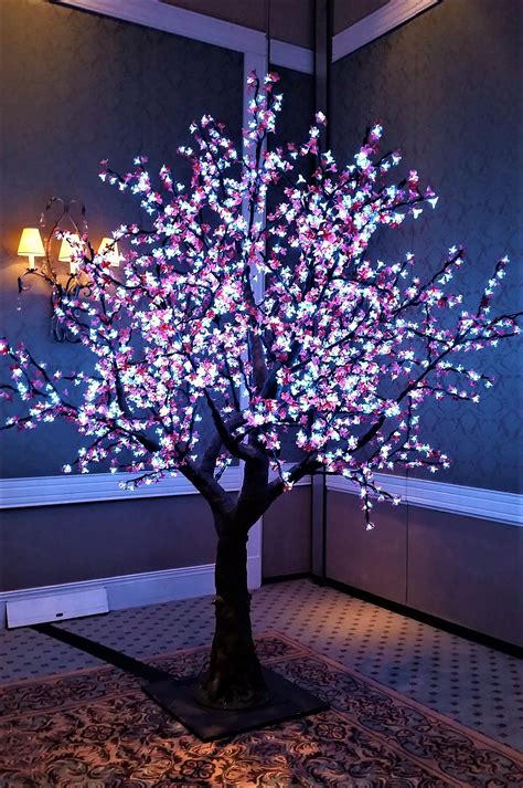 Fake Outdoor Trees With Lights Home Design Ideas