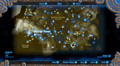 Zelda Breath Of The Wild And Link To The Pasts Maps Match
