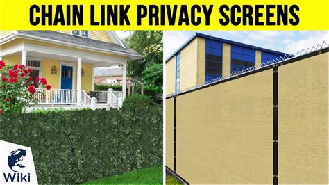 10 Best Chain Link Privacy Screens 2019 Youtube