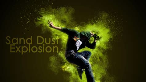 Stunning Sand Dust Explosion Animation In Photoshop Cs6 Extended