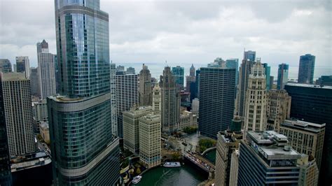 Wallpaper Chicago City Skyscrapers Usa Top View 2560x1600 Hd Picture