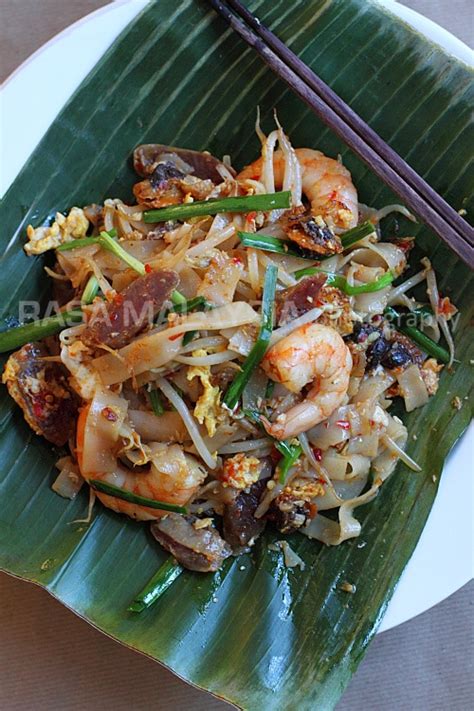 This is the most requested recipe on nyonya cooking. Penang Fried Flat Noodles - Char Kuey Teow - Rasa Malaysia