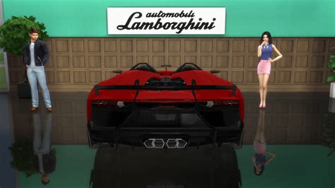My Sims 4 Blog Lamborghini Aventador J By Lorysims