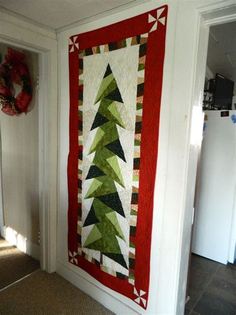 Tall Christmas Tree Quilt Dscn7928 Christmas Tree Quilted Wall Hanging
