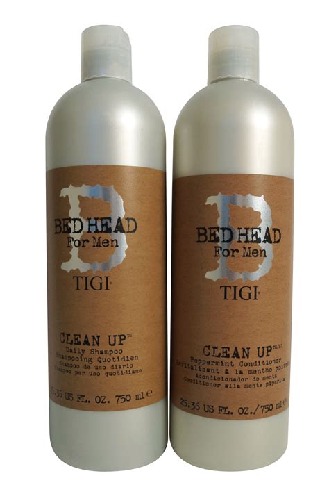 TIGI Bed Head For Men Clean Up Shampoo Conditioner Set 25 36 OZ Each