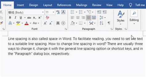 How To Change Line Spacing In Ms Word Printable Templates Free