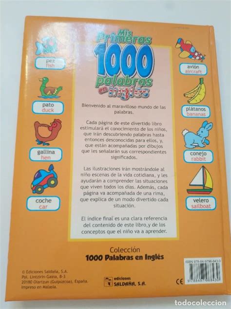 Mis Primeras 1000 Palabras En Ingles Ediciones Comprar Libros De