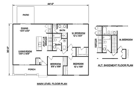 1200 Square Foot House Plans With Loft Cottage Style House Plan 2 Beds 2 Baths 1200 Sq Ft Plan
